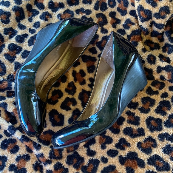 BCBG Patent Leather Wedges - Picture 4 of 6